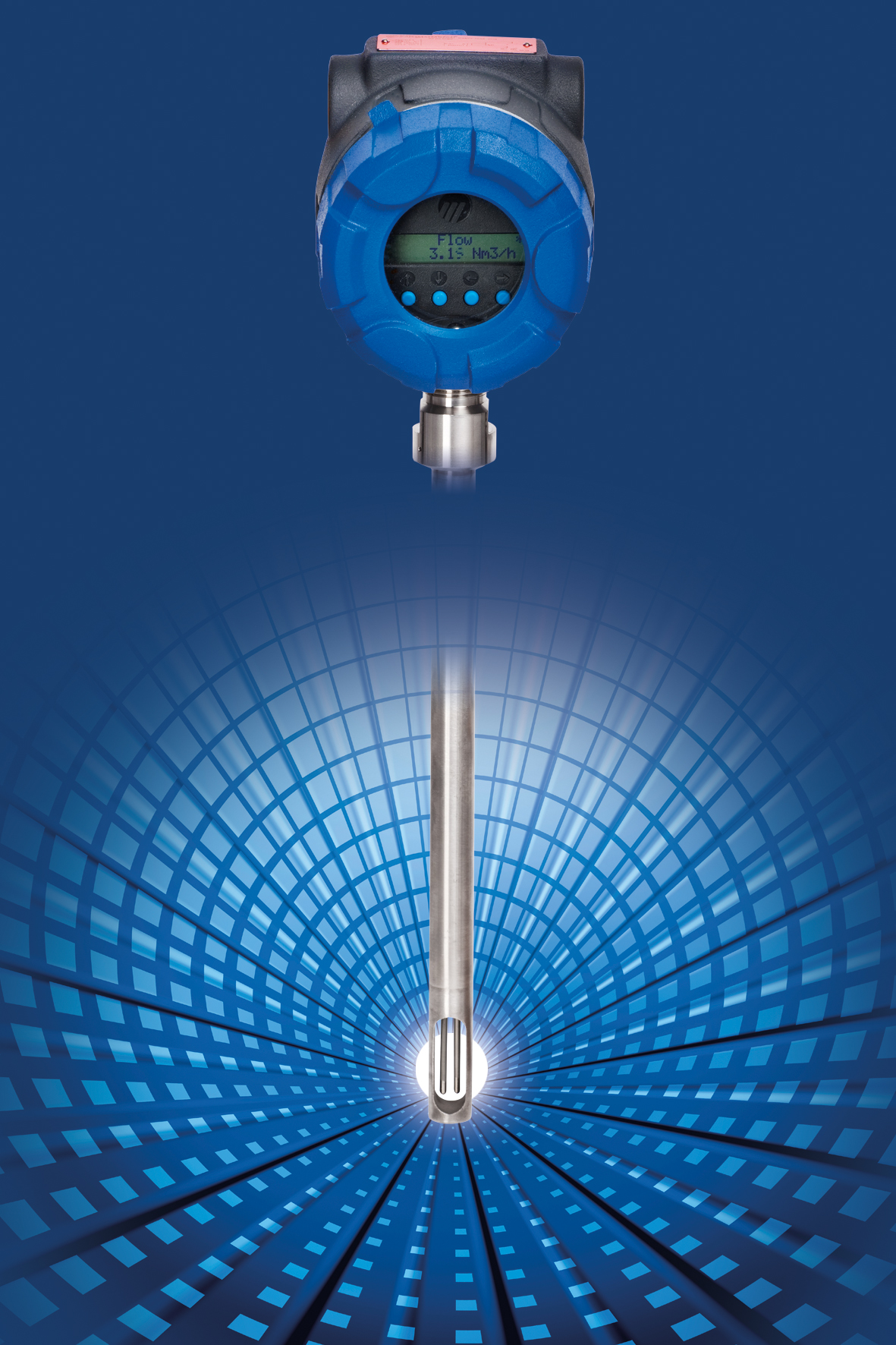 vacuum mass flow meter