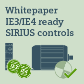 White paper on IE3/IE4-compliant industrial controls