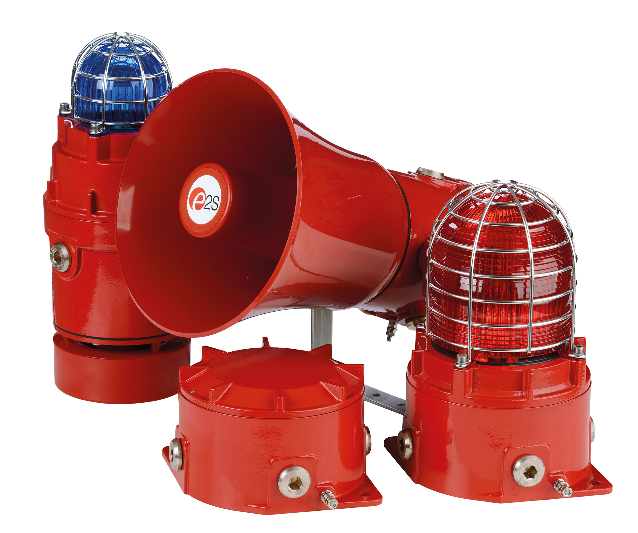 Alarm signals. Fire Beacon explosion-Proof. Warning Signal. Sounder photo.