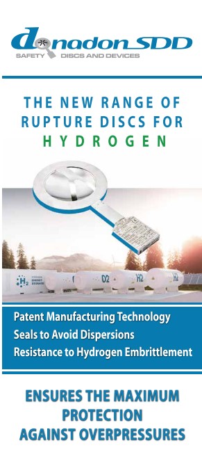 New Range of Rupture Discs for Hydrogen