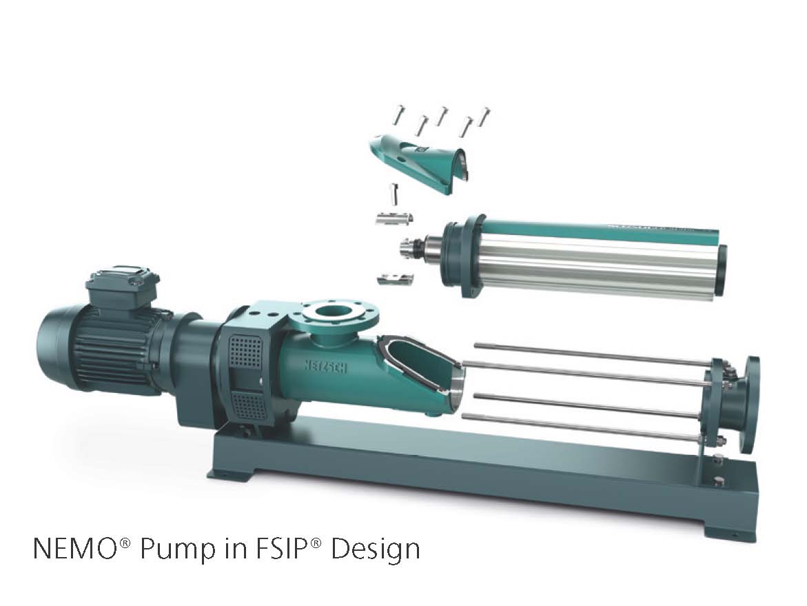 NEMO Progressive Cavity Pump In FSIP® Design